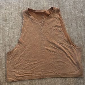 Aerie cropped sides tank top